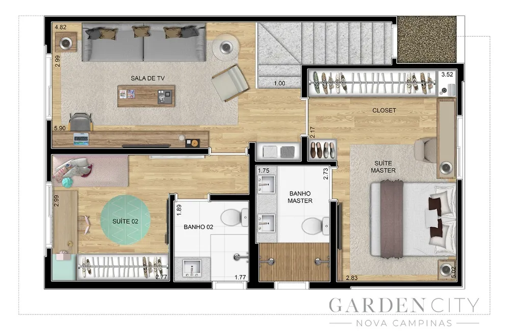 Casa, 3 quartos, 147 m² - Foto 9