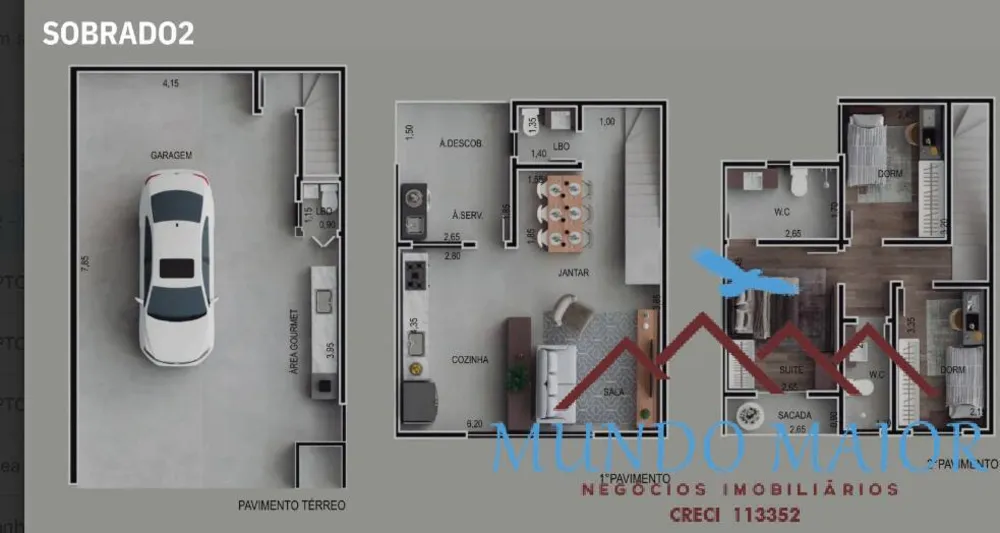 Casa, 3 quartos, 124 m² - Foto 5