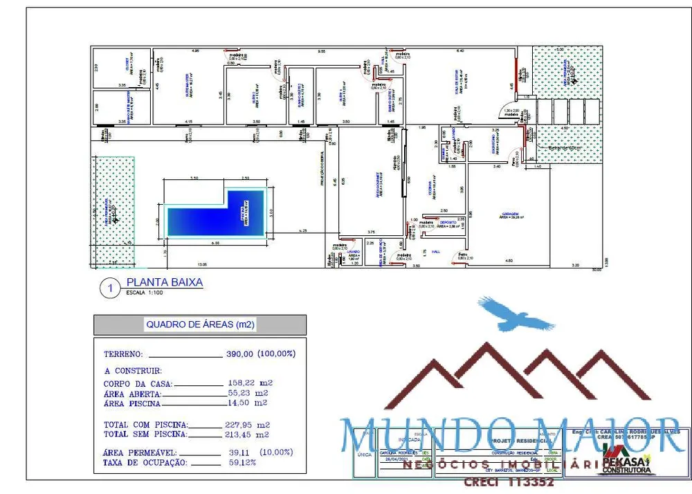 Casa, 3 quartos, 390 m² - Foto 11