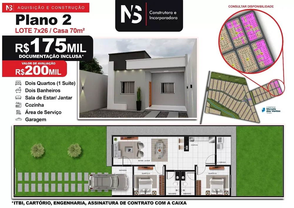 Casa, 2 quartos, 175 m² - Foto 2
