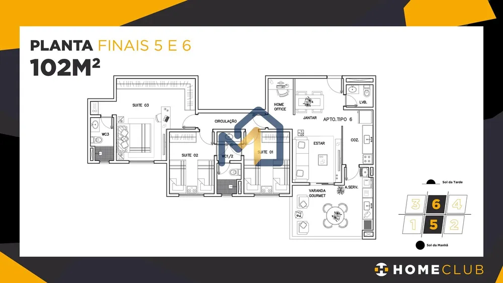 Apartamento, 3 quartos, 102 m² - Foto 10