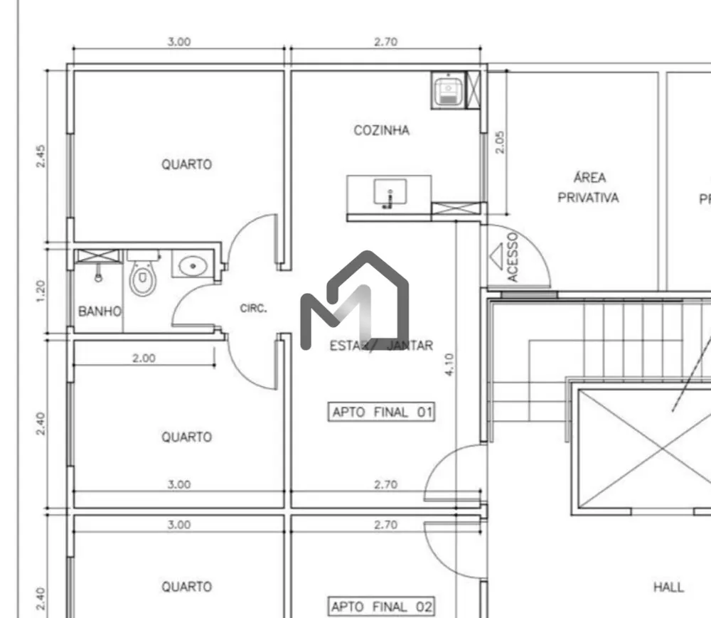 Apartamento, 2 quartos, 46 m² - Foto 12