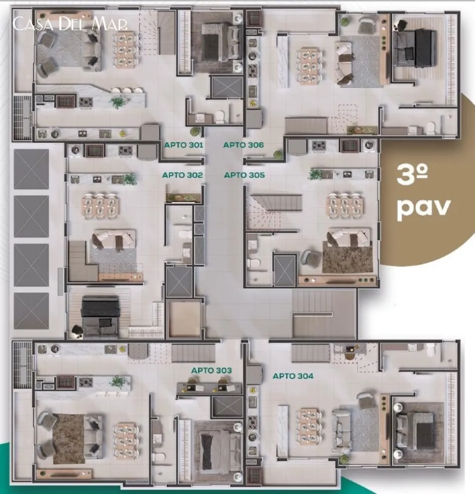 Apartamento, 4 quartos, 133 m² - Foto 9