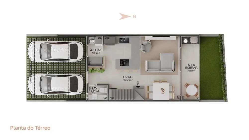 Casa, 2 quartos, 145 m² - Foto 4