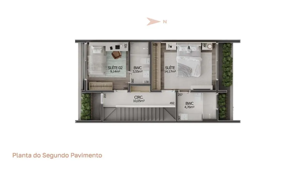 Casa, 2 quartos, 145 m² - Foto 9