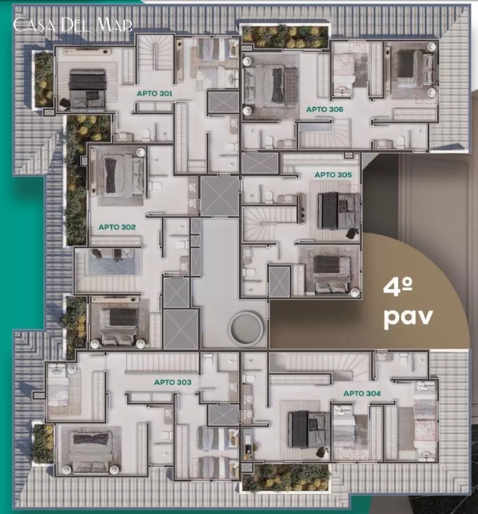 Apartamento à venda com 2 quartos, 72m² - Foto 12