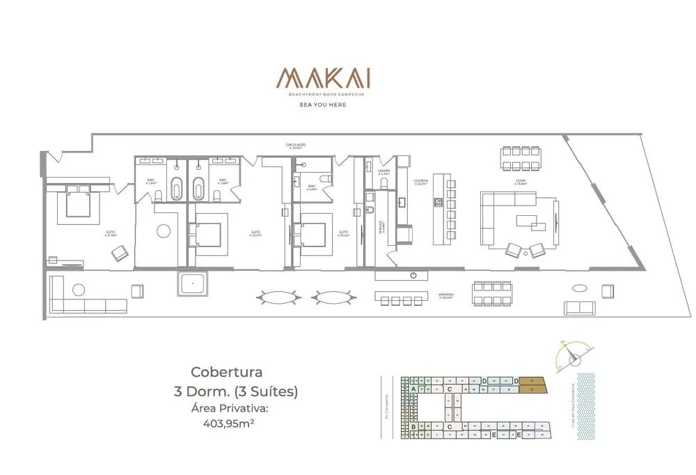 Cobertura, 3 quartos, 403 m² - Foto 16