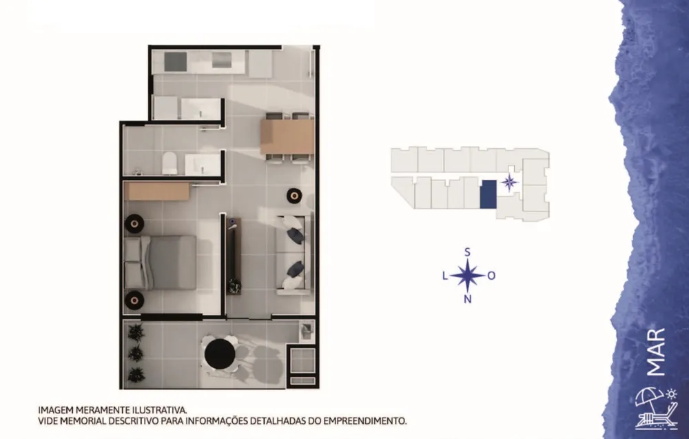 Apartamento, 1 quarto, 45 m² - Foto 9