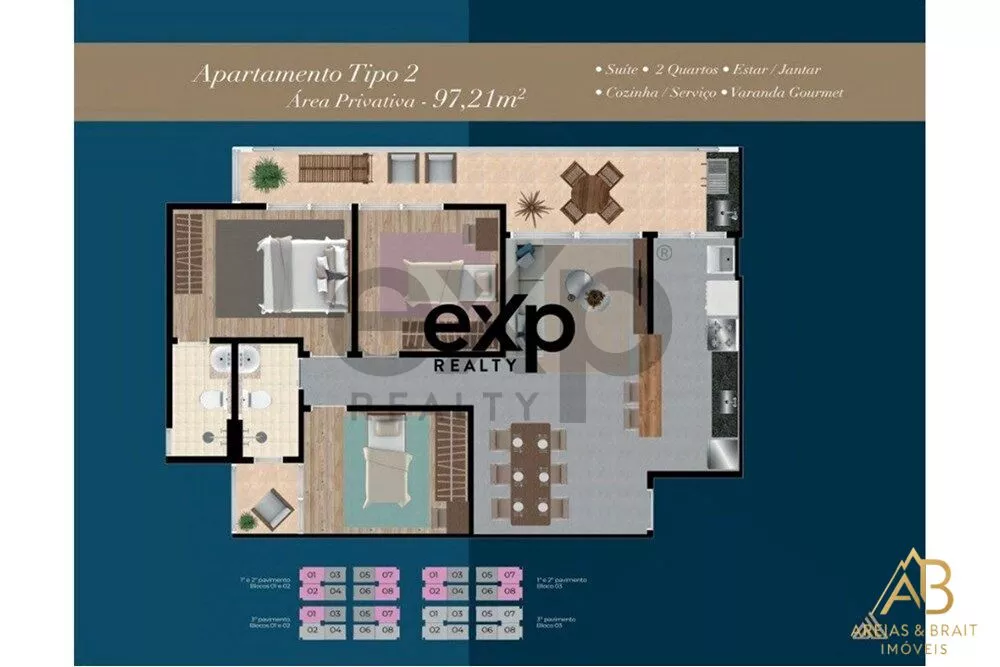 Apartamento, 2 quartos, 81 m² - Foto 3