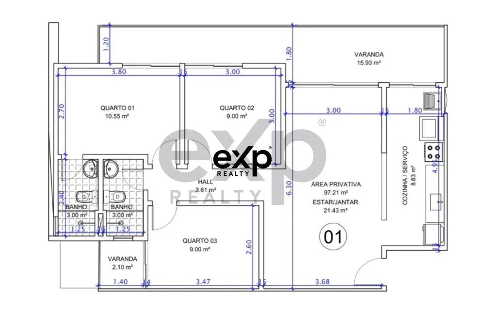 Apartamento, 2 quartos, 81 m² - Foto 16