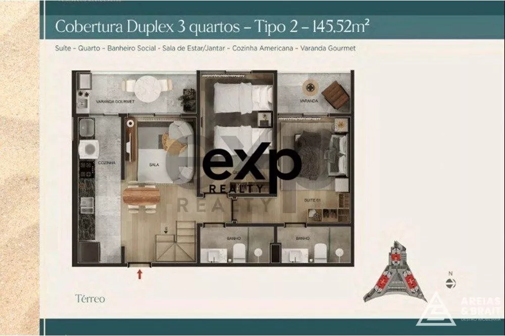 Apartamento, 2 quartos, 68 m² - Foto 73