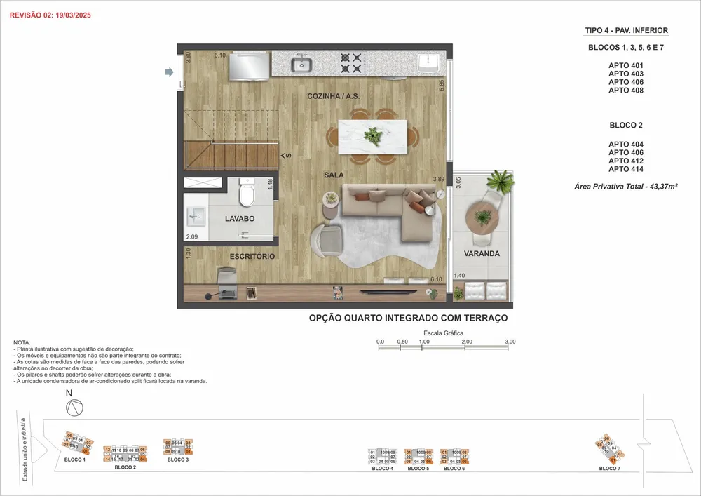 Apartamento, 1 quarto, 26 m² - Foto 14