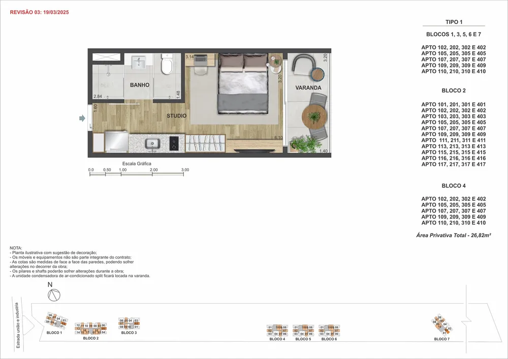 Apartamento, 1 quarto, 26 m² - Foto 19