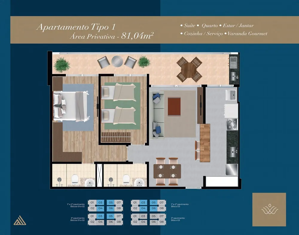 Apartamento, 2 quartos, 81 m² - Foto 14
