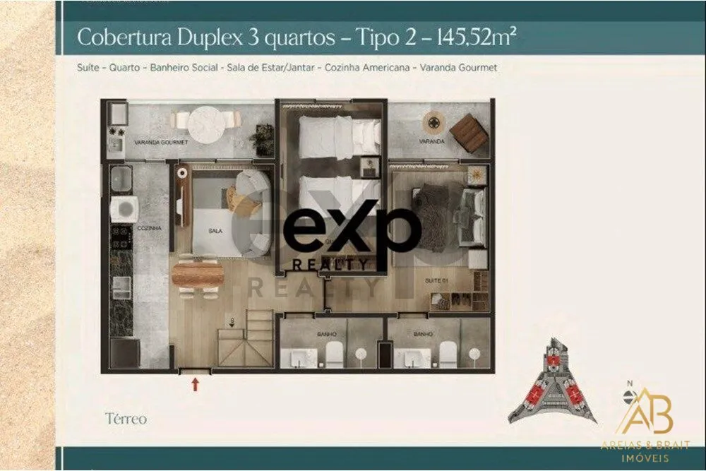 Apartamento, 2 quartos, 68 m² - Foto 34