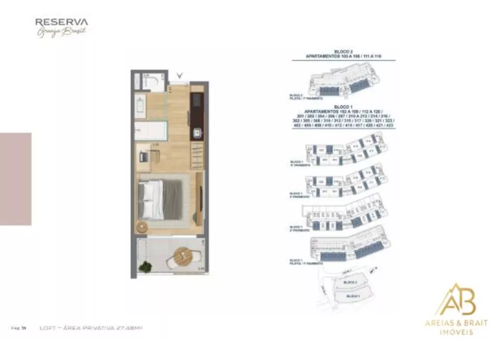 Apartamento, 1 quarto, 27 m² - Foto 6