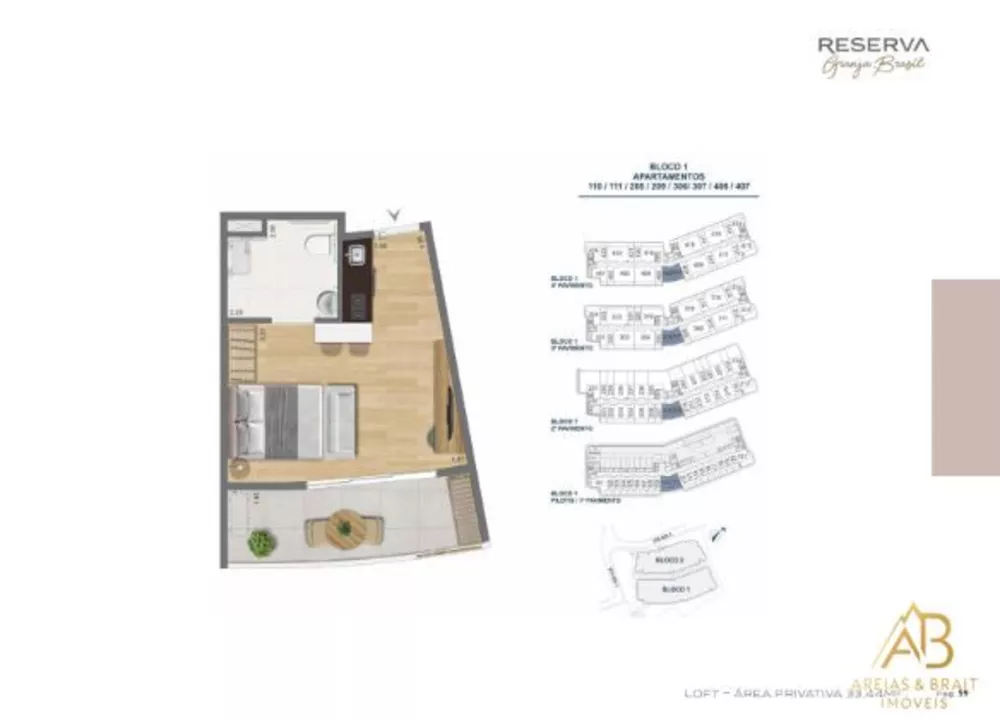 Apartamento, 1 quarto, 27 m² - Foto 4