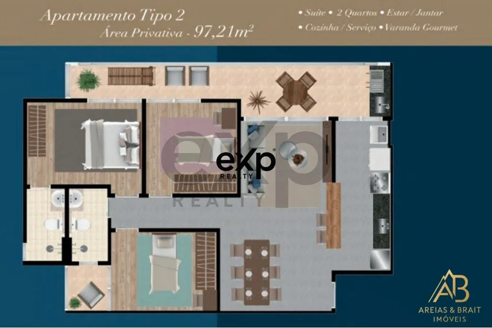 Apartamento, 2 quartos, 81 m² - Foto 9