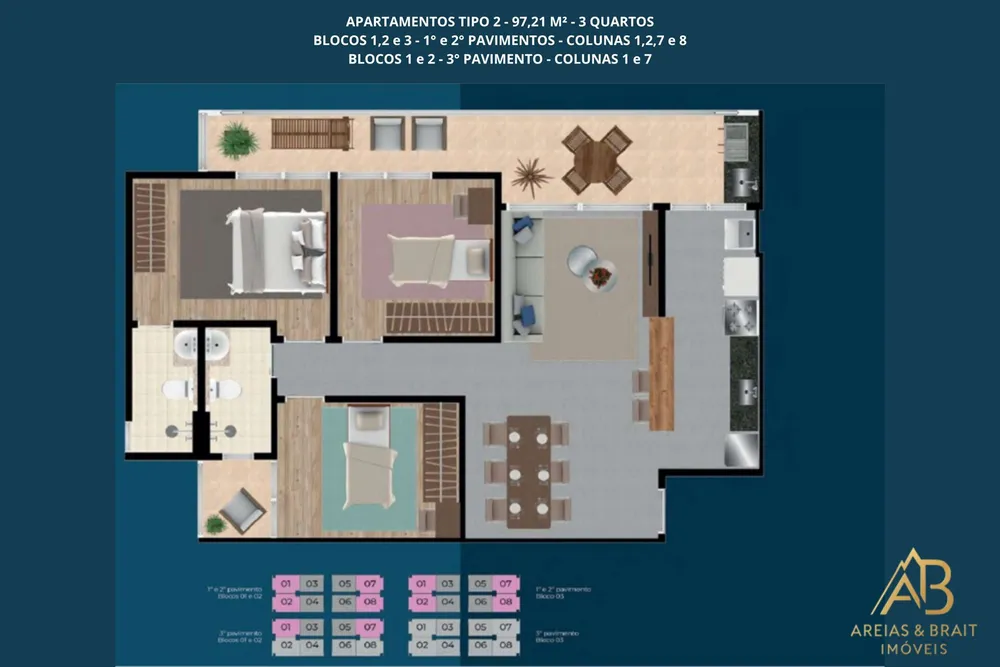 Apartamento, 2 quartos, 81 m² - Foto 3