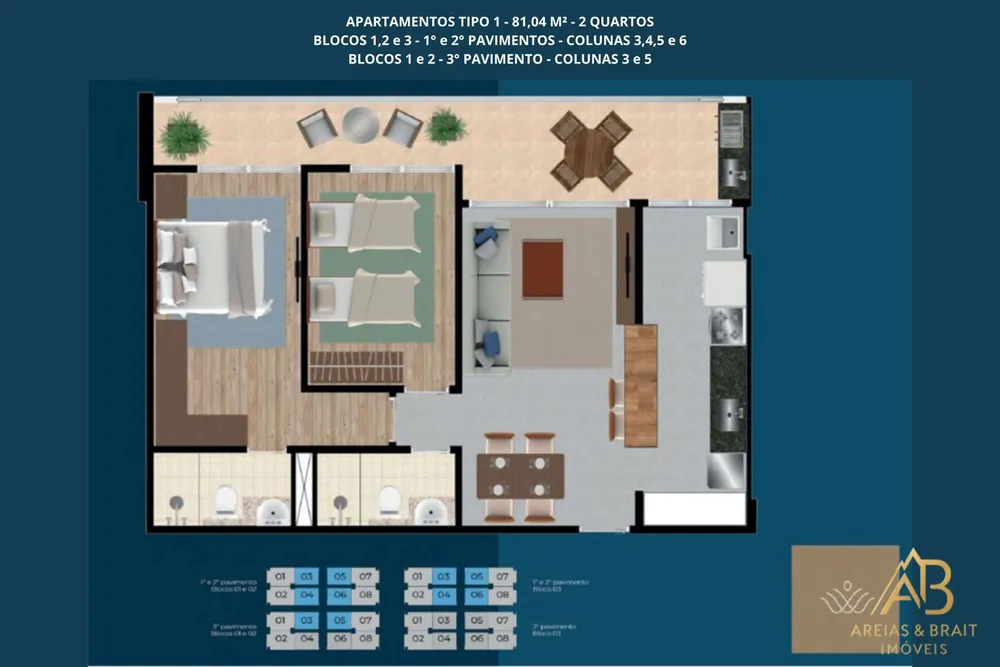 Apartamento, 2 quartos, 81 m² - Foto 8