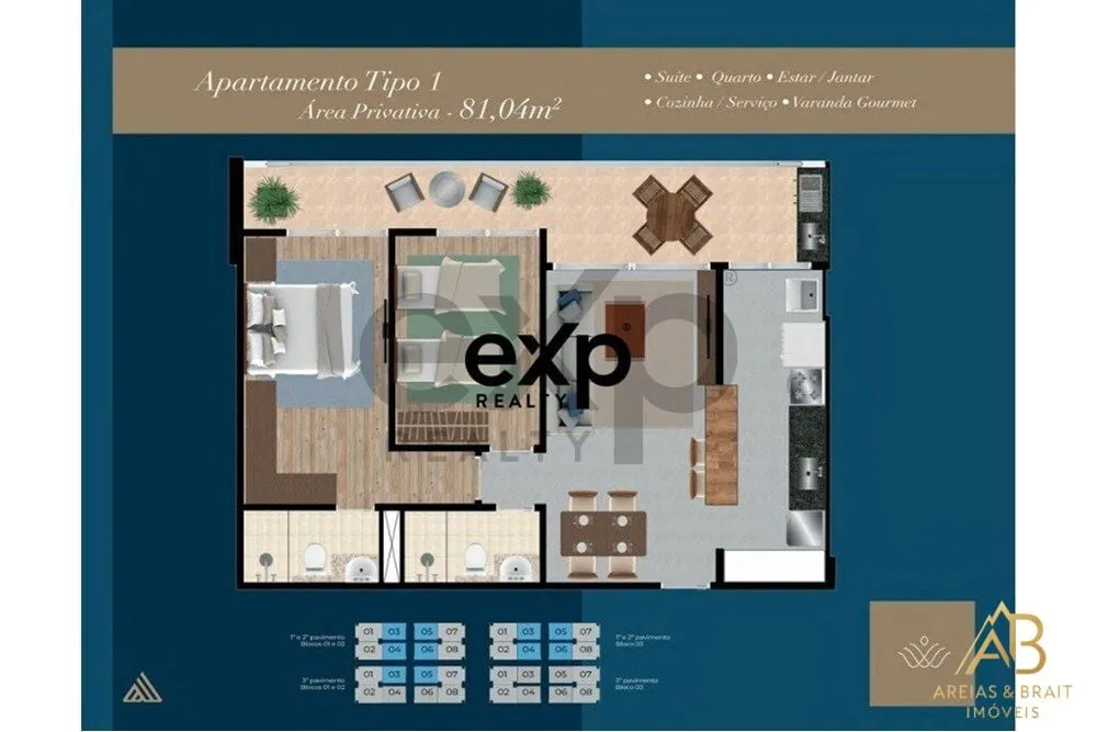 Apartamento, 2 quartos, 81 m² - Foto 10