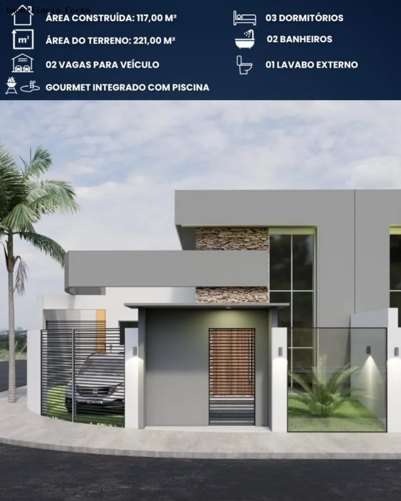 Casa, 3 quartos, 107 m² - Foto 4