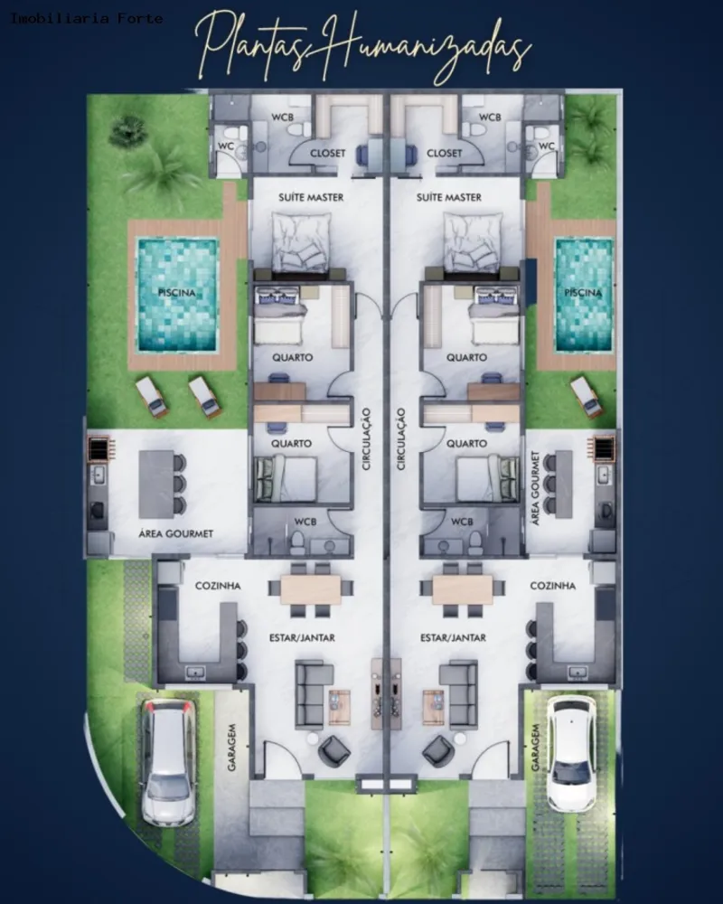 Casa, 3 quartos, 107 m² - Foto 2