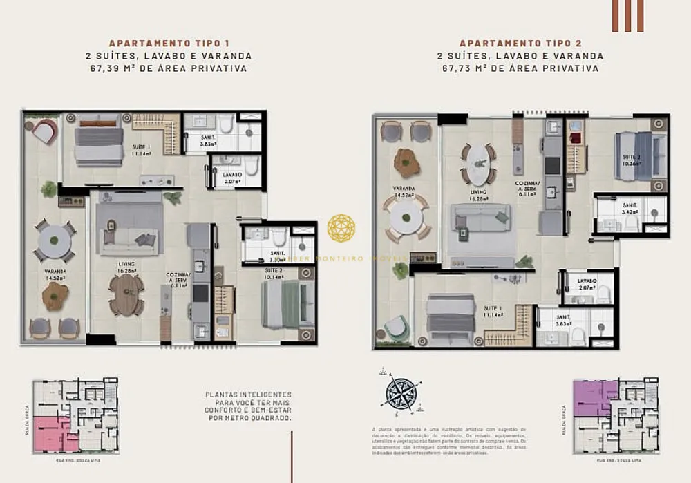 Apartamento, 2 quartos, 67 m² - Foto 8