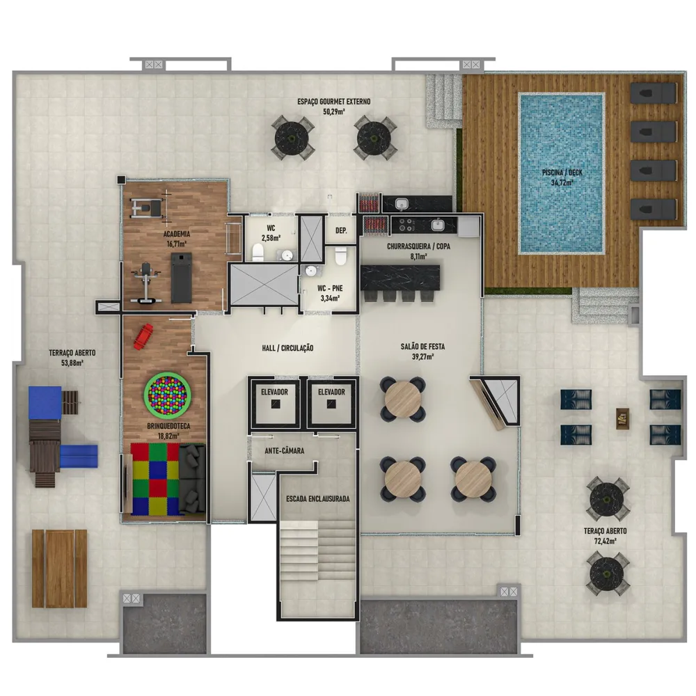 Apartamento, 2 quartos, 65 m² - Foto 6