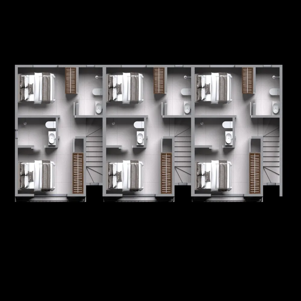 Casa, 2 quartos, 62 m² - Foto 3