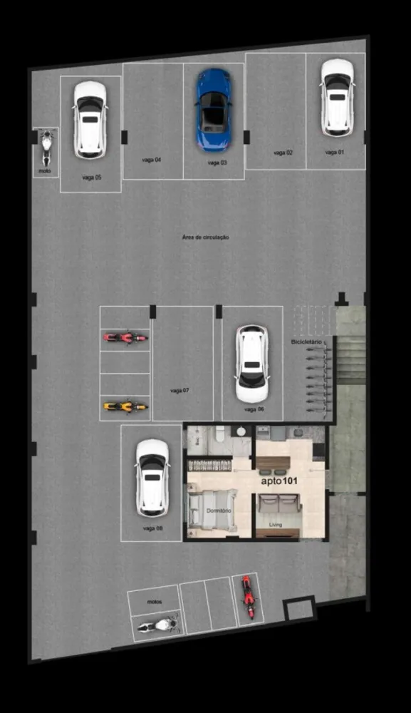 Apartamento, 1 quarto, 26 m² - Foto 4