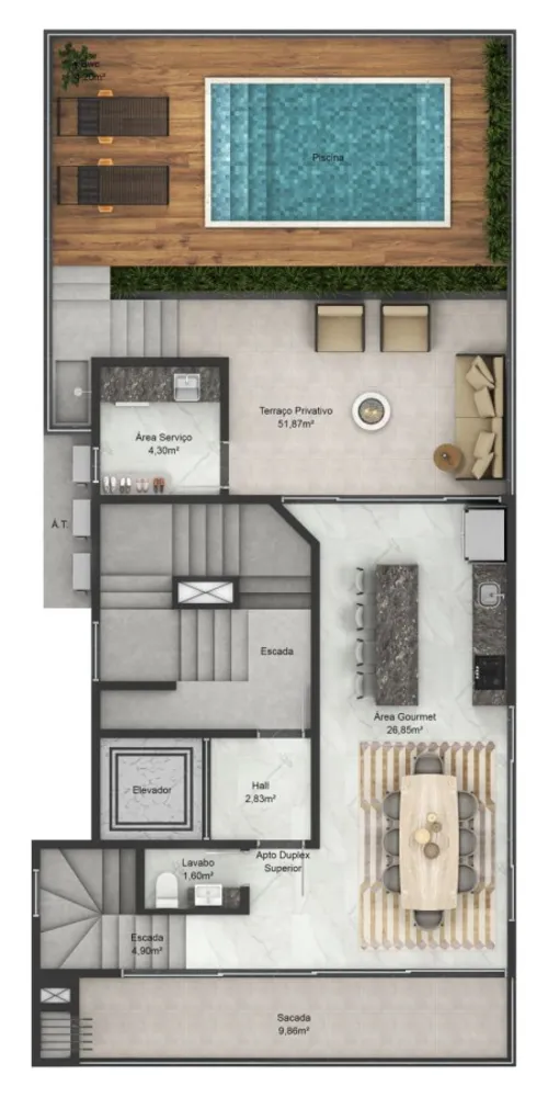 Apartamento, 3 quartos, 112 m² - Foto 9