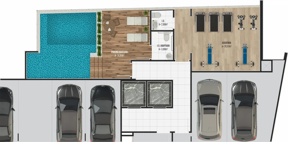 Apartamento, 3 quartos, 103 m² - Foto 1