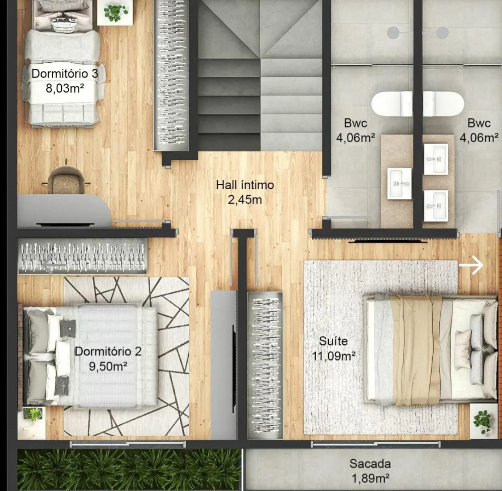 Casa, 3 quartos, 97 m² - Foto 5