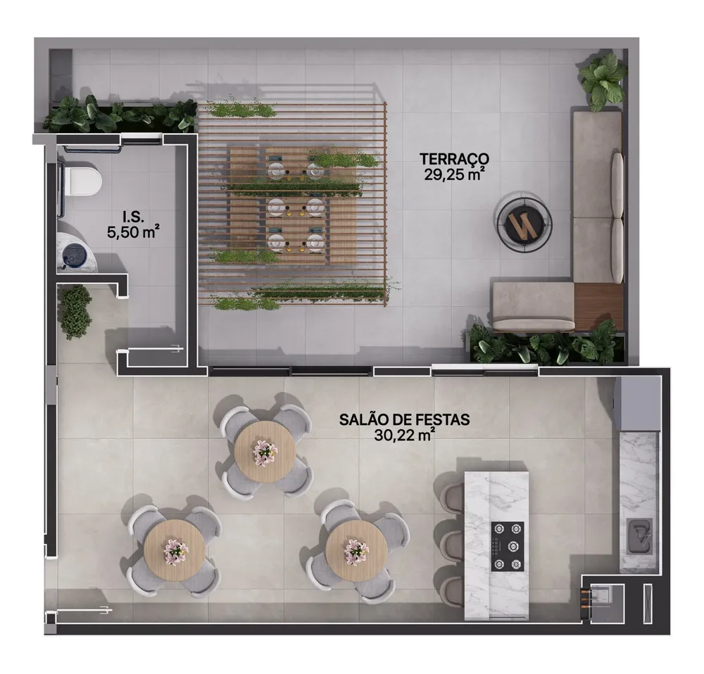 Apartamento, 3 quartos, 85 m² - Foto 3