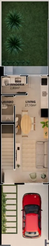 Casa, 2 quartos, 63 m² - Foto 7