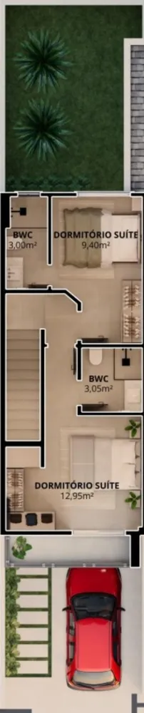 Casa, 2 quartos, 63 m² - Foto 12