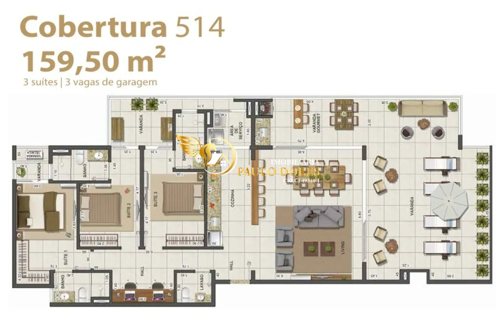 Apartamento, 3 quartos, 100 m² - Foto 12