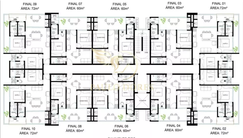 Apartamento, 2 quartos, 60 m² - Foto 4