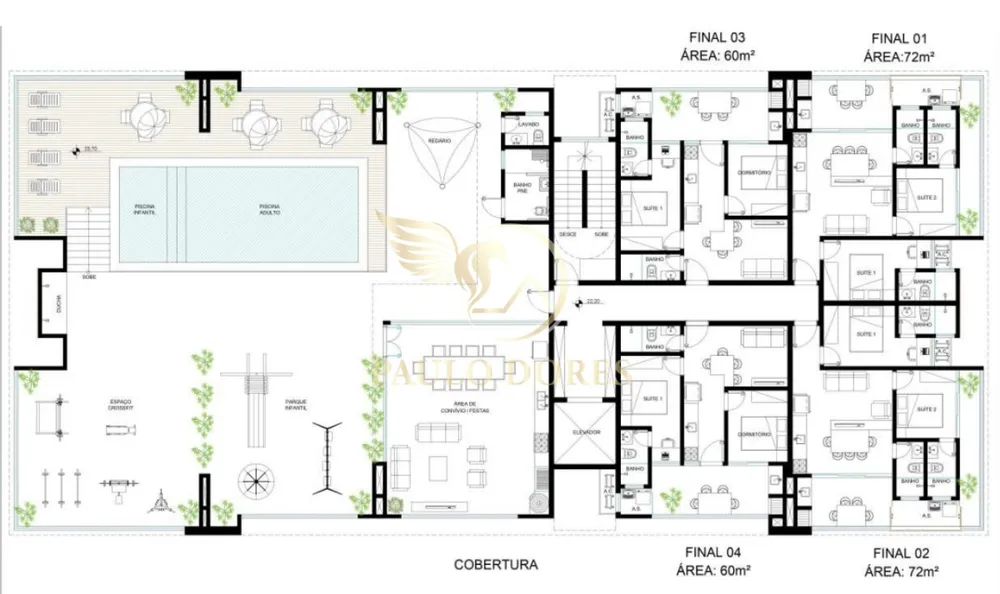 Apartamento, 2 quartos, 60 m² - Foto 11