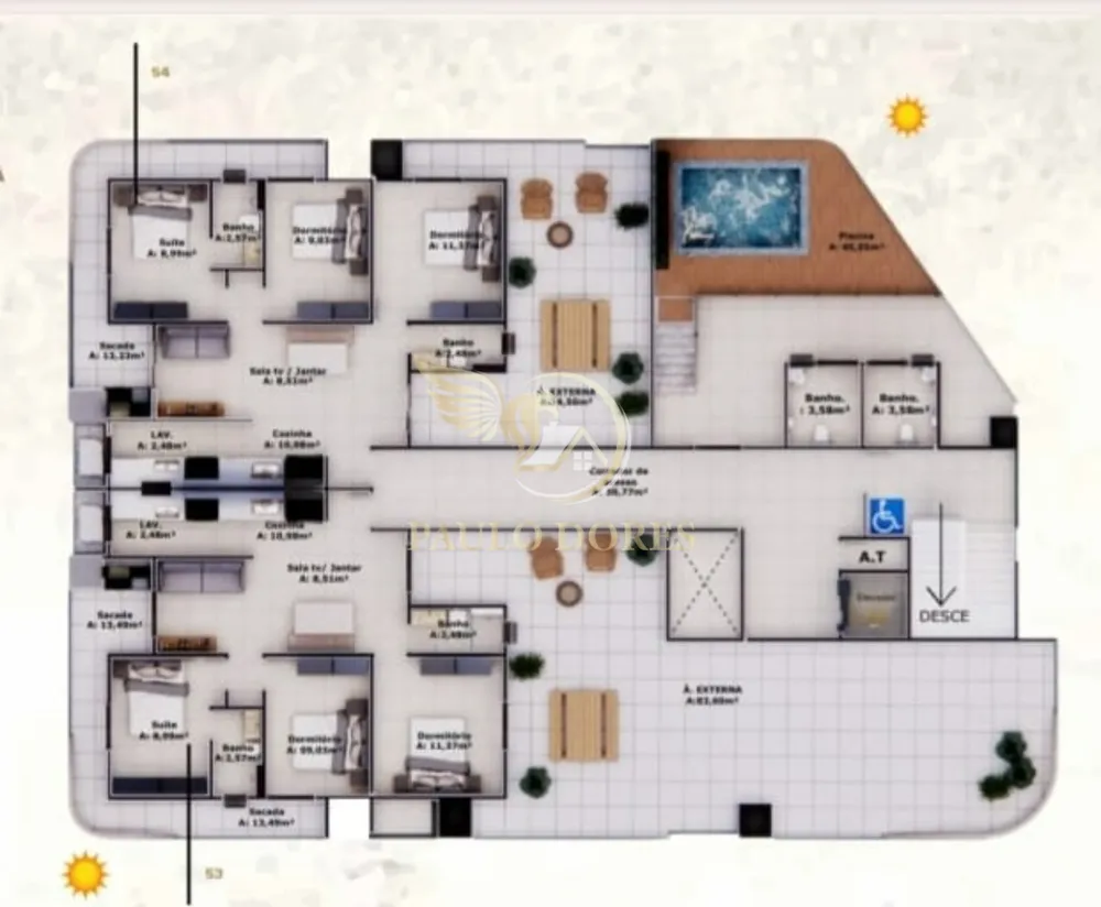 Apartamento, 2 quartos, 64 m² - Foto 5