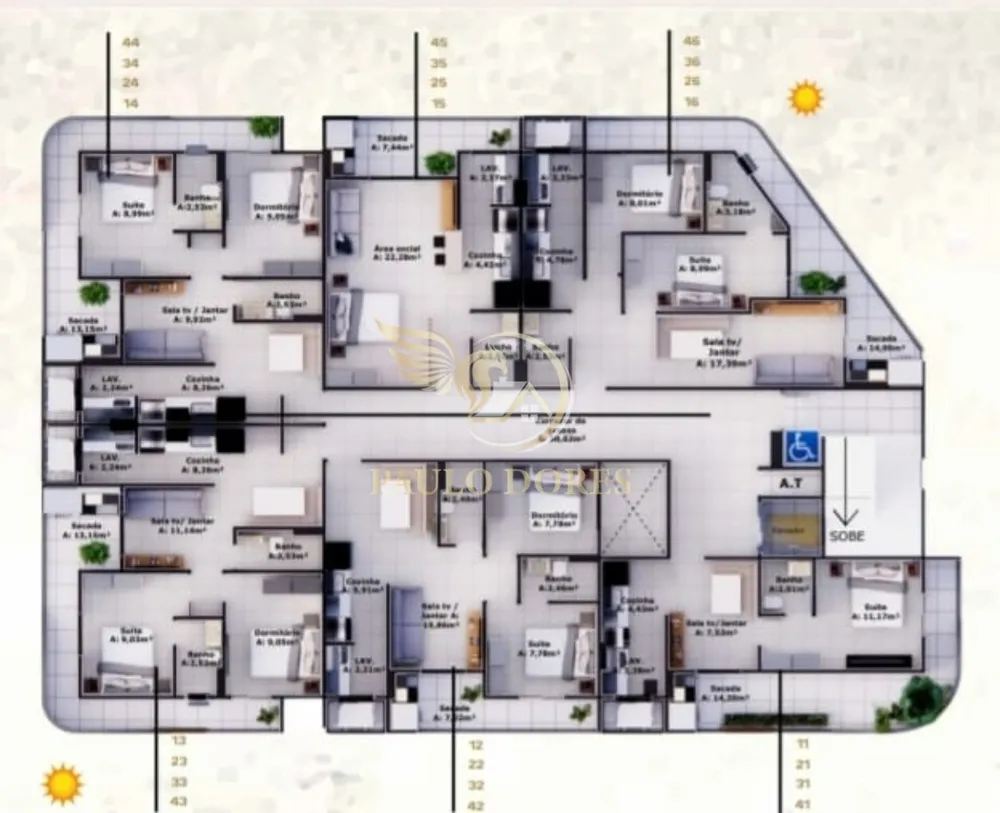 Apartamento, 2 quartos, 64 m² - Foto 4