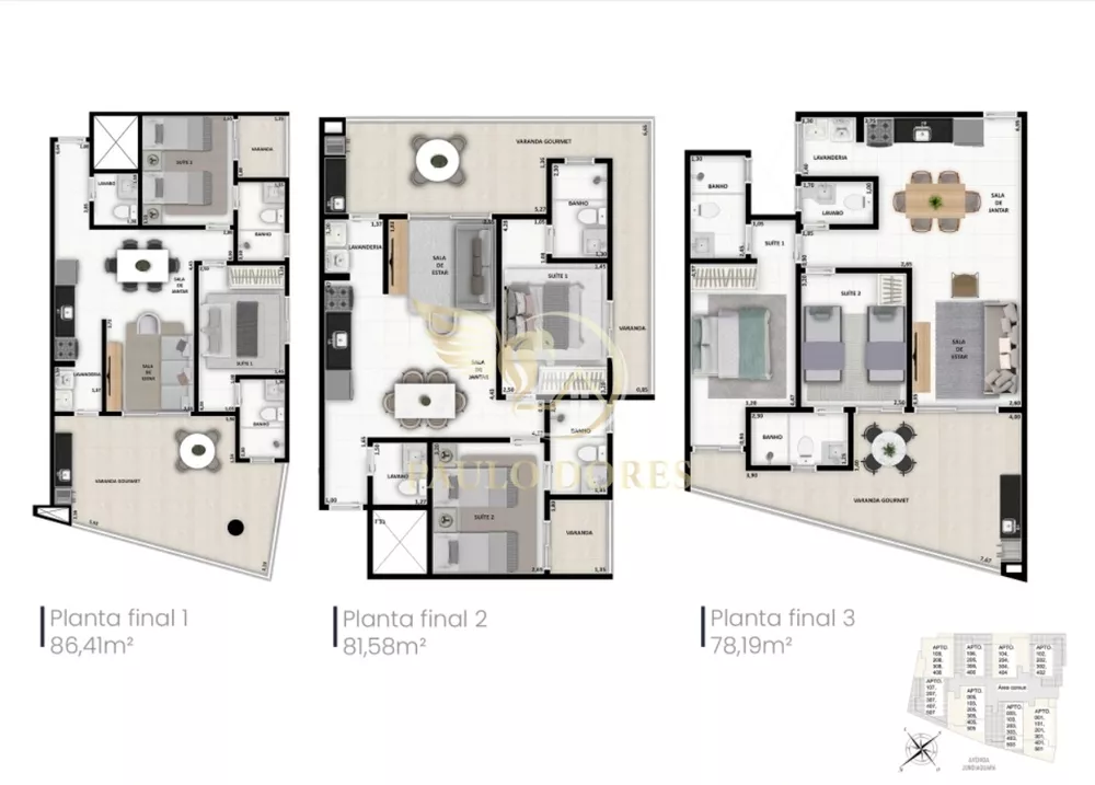 Apartamento, 2 quartos, 78 m² - Foto 4