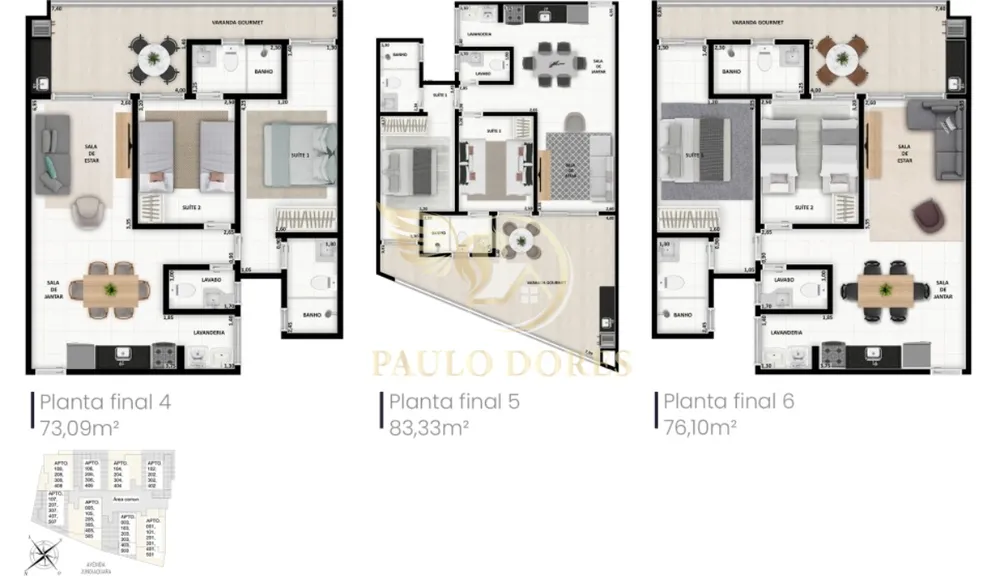 Apartamento, 2 quartos, 78 m² - Foto 6