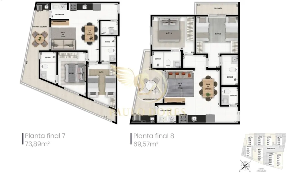 Apartamento, 2 quartos, 78 m² - Foto 7