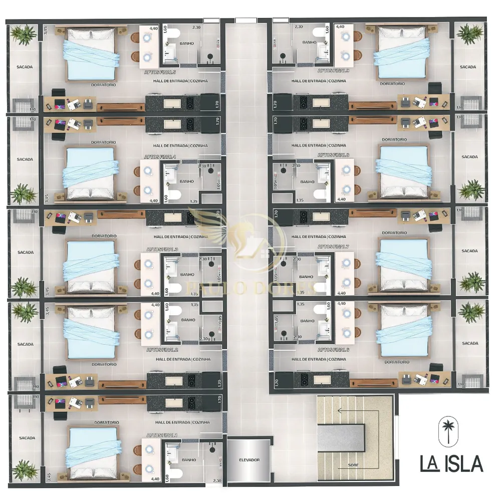 Apartamento, 1 quarto, 30 m² - Foto 11