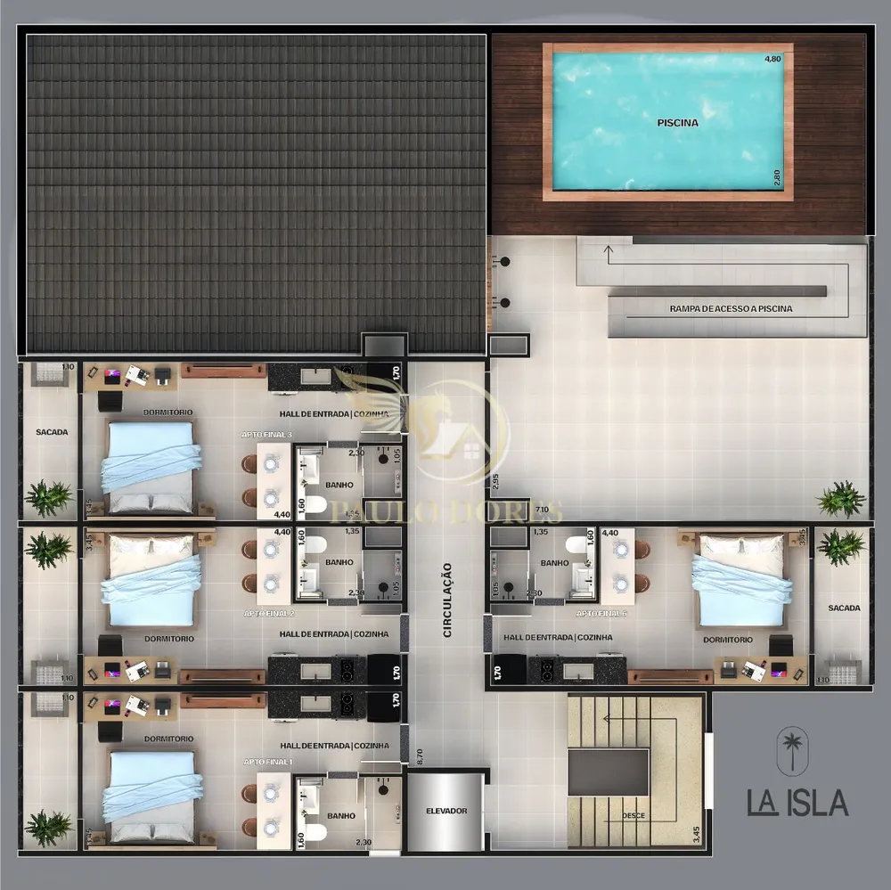 Apartamento, 1 quarto, 30 m² - Foto 12