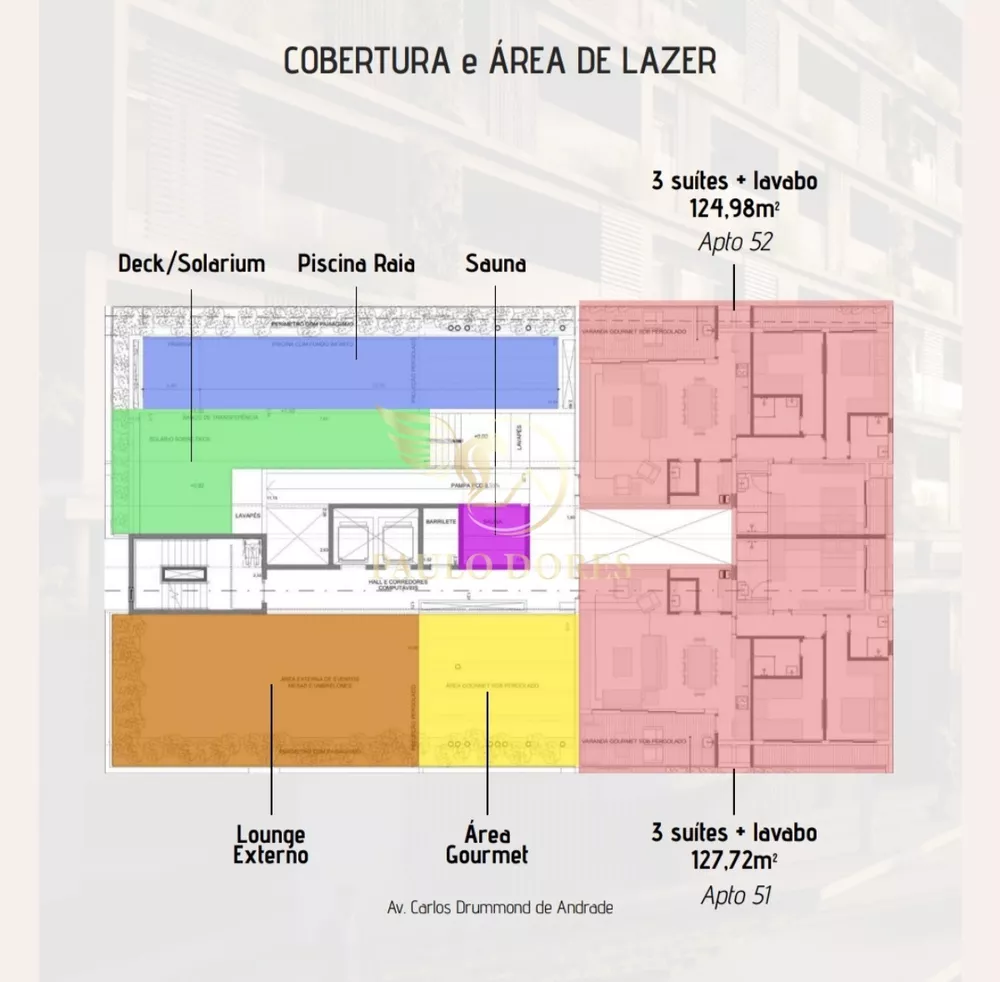 Apartamento, 1 quarto, 44 m² - Foto 3