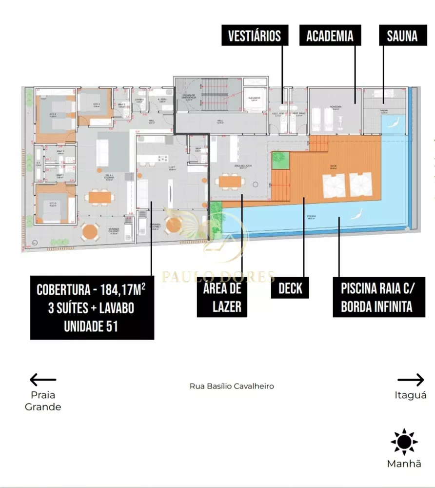 Apartamento, 2 quartos, 78 m² - Foto 3