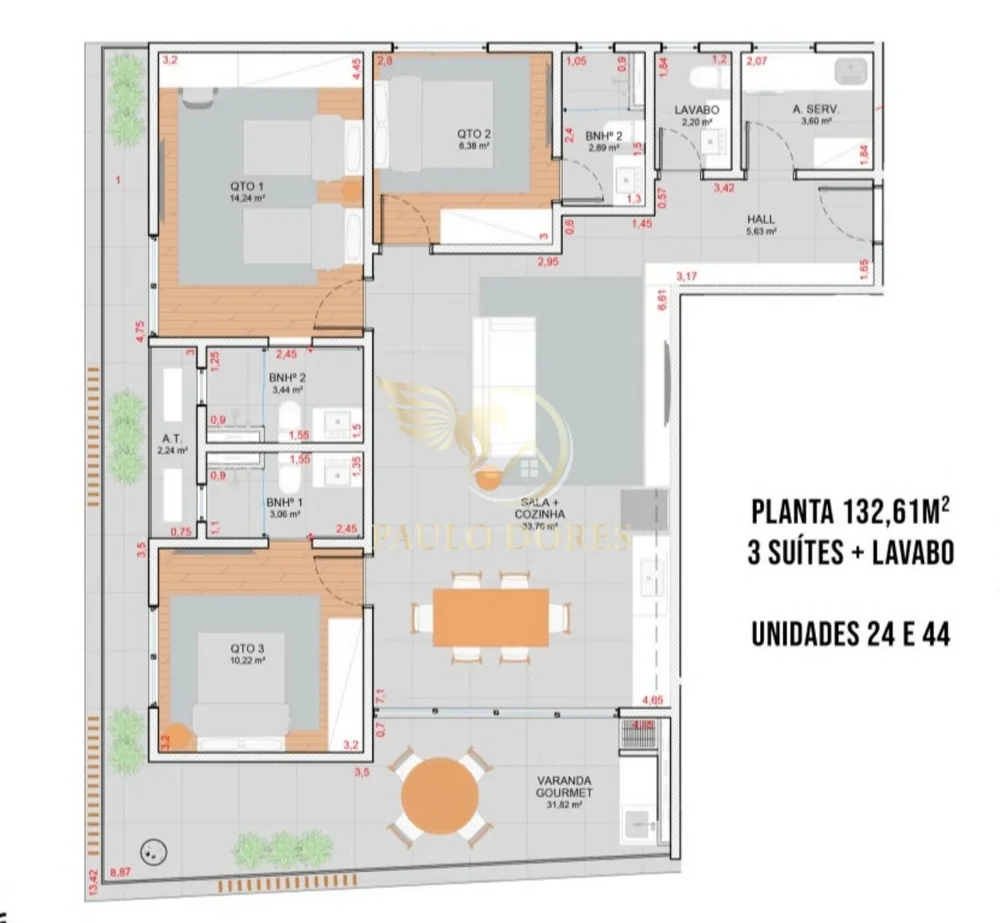Apartamento, 2 quartos, 78 m² - Foto 16